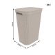 2. ROTHO Laundry basket 50L BRISEN black