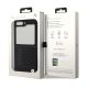 8. BMW Leather Hot Stamp case for Samsung Galaxy Z Flip 5 - black