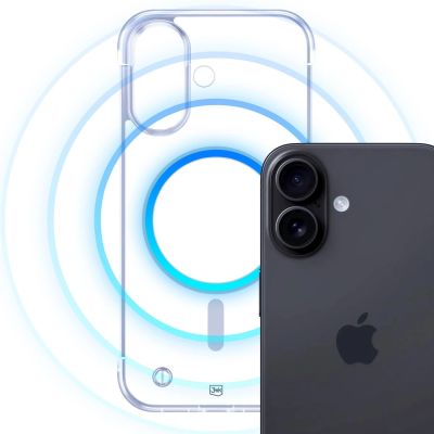 12. 3mk Just20g MagCase for iPhone 17 - transparent