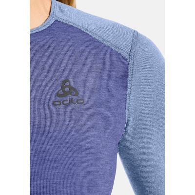 15. Thermal underwear - Odlo Set ACTIVE WARM Special Set size M Navy blue