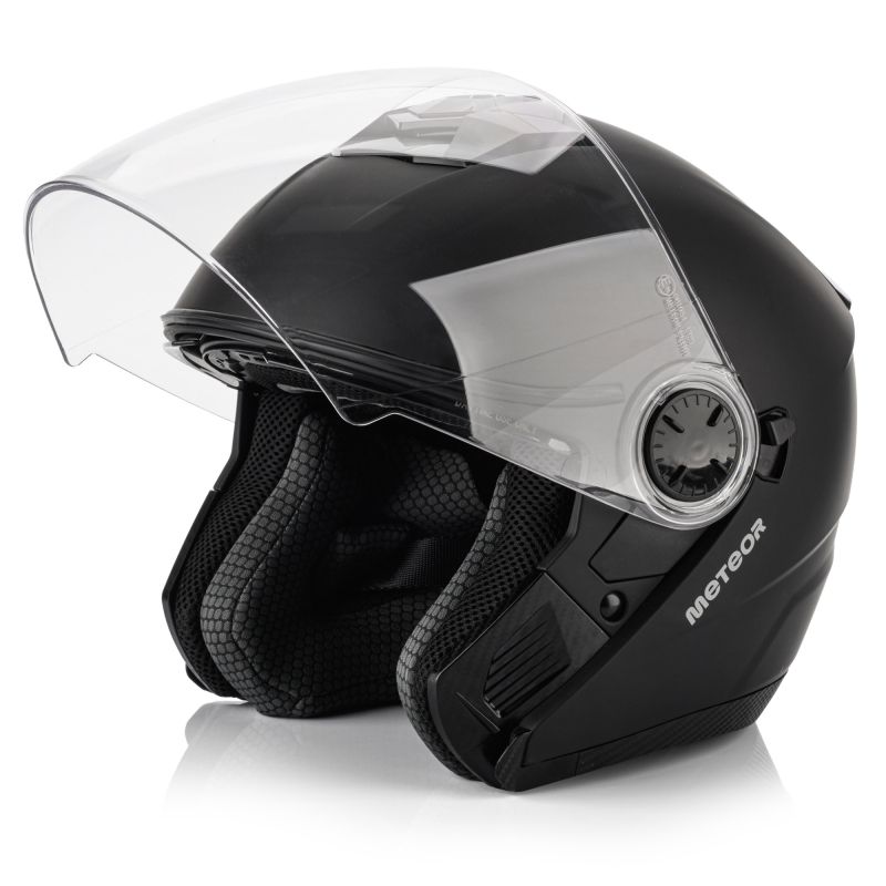 7. Meteor Hekato L motorcycle helmet 59-60 cm black