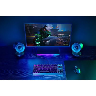 4. Razer Nommo V2 X Full-Range Black Wired and Wireless