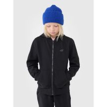 Boy's zip-up sweatshirt with hood 4F 4FJWSS25TSWSM1714-20S