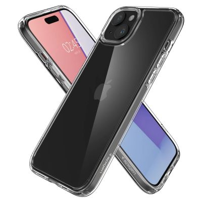 7. Spigen Ultra Hybrid iPhone 15 Case - Clear