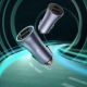 13. Baseus Golden Contactor Pro car charger USB-C / USB-A 40W PD QC 4+ SCP FCP AFC + cable - gray