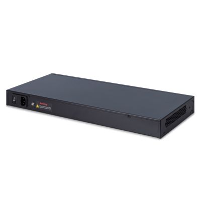 25. 10G Ethernet Power Supply/Injector PoE+ 802.3at, 16 ports, PoE budget 250W