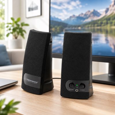9. Esperanza Arco EP119 computer speaker set (2.0; black)