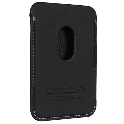 3. Audi Synthetic Leather magnetic wallet compatible with MagSafe - black