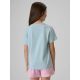 2. Girls' regular printed T-shirt 4F 4FJRSS26TTSHF4418-33S