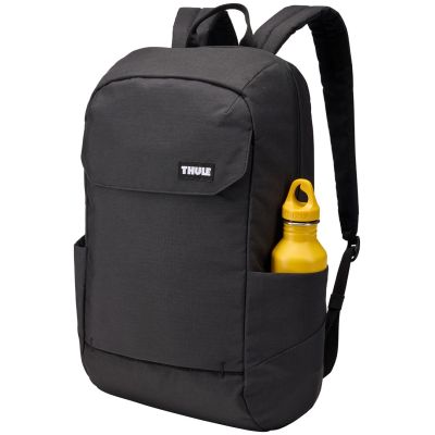 12. Thule Lithos TLBP216 - Black Backpack Hiking Backpack Black Polyester