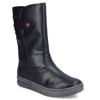 Rieker L2580-00 short insulated black women's boots