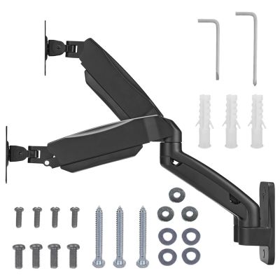 3. MACLEAN WALL MOUNT FOR TWO MONITORS 17-32'', 9KG MAX, MECHANICAL SPRING MC-988