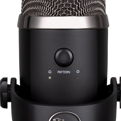 5. Blue Microphones Yeti Nano Black Tabletop Microphone