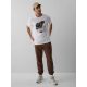 4. Men's regular printed T-shirt 4F 4FKAW26TTSHM4473-11S
