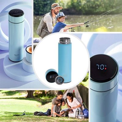 11. Thermos with LED ADLER AD 4506bl blue