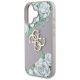 6. Guess Grained Roses Big 4G Logo iPhone 16 Case - Purple