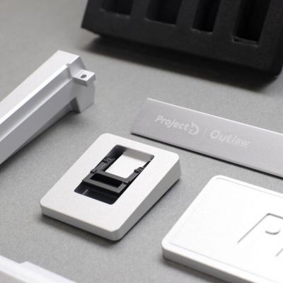 7. Ducky Outlaw 65 Keyboard Universal USB US English Silver