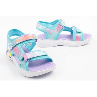 7. Skechers Unicorn Dreams children's shoes sandals for girls led