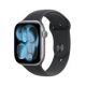 Apple Watch Series 11 GPS + Cellular 46mm Space Gray Aluminum Case with Black Sport Band - M/L