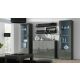 7. SOHO S1 display cabinet, grey/gloss grey