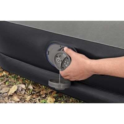 9. Bestway 671BT Air Mattress Single Mattress Black, Gray Unisex