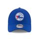 2. New Era 9FORTY NBA Philadelphia 76ers Blue Cap - 11405596