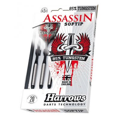 Harrows Assassin Darts 85% Softip HS-TNK-000013252