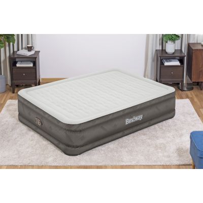 3. Bestway 69050 / 23 Air Mattress Double Mattress Gray, White Unisex