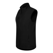 Women's Trail Softshell Vest (Black)