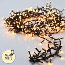 CHRISTMAS LIGHTS LIGHT CHAIN 750 LED FLASH WARM WHITE