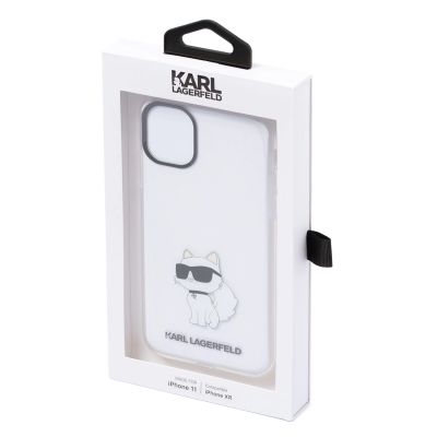5. Karl Lagerfeld Ikonik Choupette Case for iPhone 11 / Xr - Transparent