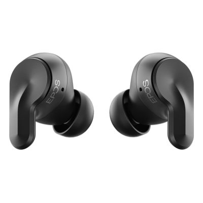 23. Epos Adapt E1 Wireless In-Ear Headphones, Scandinavian Black
