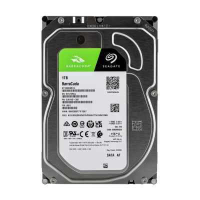 3. Seagate BarraCuda 1TB 3.5" SATA HDD ST1000DM014