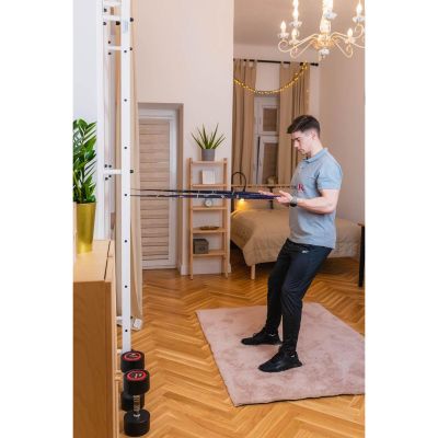 19. GYMNASTIC WOODEN AND METAL BENCHK 700W
