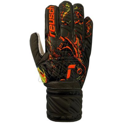 2. Reusch Attrakt Solid Jr 5372016 5556 goalkeeper gloves