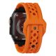 4. UAG Monarch - FKM strap for Apple Watch series 4-6 & SE 1-3, 44mm / series 7-9, 45mm / series 10-11, 46mm / Ultra 1-3, 49mm (orange / black titanium)