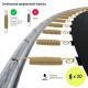 6. ZIPRO 4FT Jump Pro Outdoor Round Coil Springs Garden Trampoline
