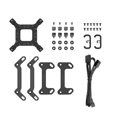 7. DeepCool LT360 VISION ARGB Processor Liquid Cooling Kit 12cm Black 1 pc.