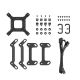 7. DeepCool LT360 VISION ARGB Processor Liquid Cooling Kit 12cm Black 1 pc.