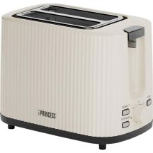 Princess Wave Toaster | 142337 | Power 930 W | Number of slots 2 | Housing material Plastic | Beige