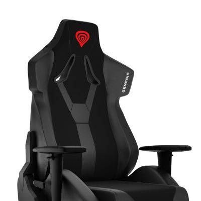 5. GENESIS GAMING CHAIR NITRO 650 ONYX BLACK NFG-1848