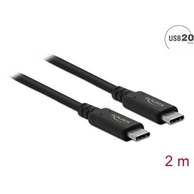 2. DeLOCK USB4 Cable 20 Gbps 2 m