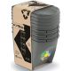 8. GARBAGE BINS 25 L SORTIBOX SET 4 PCS GREY STONE