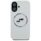 3. Karl Lagerfeld Silicone Double Heads And Circle MagSafe case for iPhone 16 beige