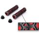 3. Rockbros 2017-14ARD bicycle grips - black and red