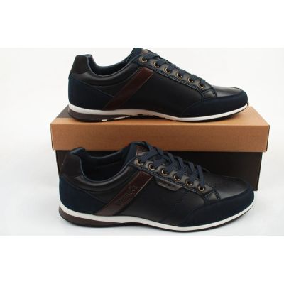 9. Wrangler men's shoes sneakers Rhys navy blue fashionable shoes