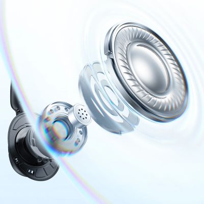 11. Baseus Bass BH1 NC Lite Wireless Over-Ear Headphones with ANC - Gray