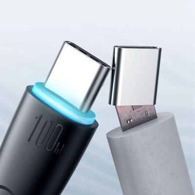 13. Joyroom Starry series SA32-AC6 100W USB-A / USB-C cable 1m - black