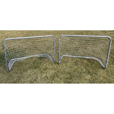 10. SET OF 2 FOOTBALL GOALS WITH NET 78x56x45CM