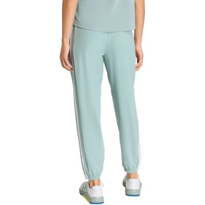 3. adidas Workout Essentials 3-Stripes Woven Women's Pants Mint KC5494